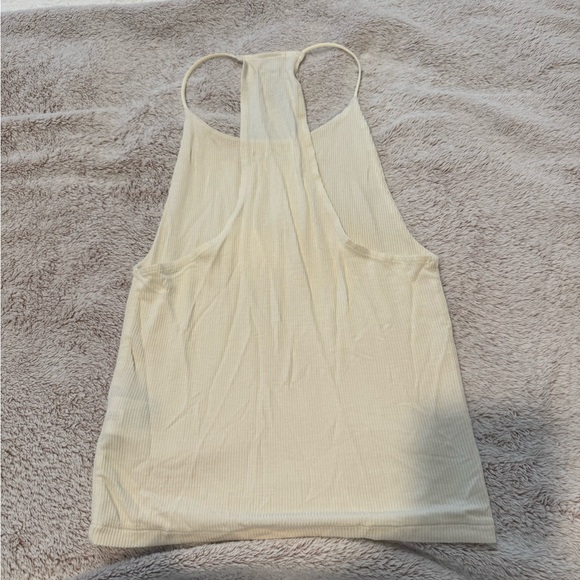AE Cream Ribbed Tank Top - Picture 2 of 2